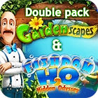 Permainan Gardenscapes & Fishdom H20 Double Pack