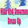 Permainan Kids And Snowman Dress Up